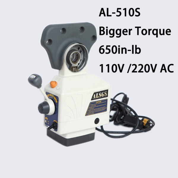 ALSGS AL-510S X Y Z Axis Power Feed 650in-lb 180RPM 110V 220V Table Feeding Big Torque Milling Motor Feeder