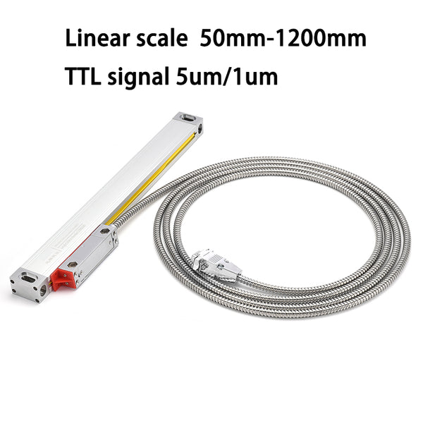 Fivetecnc FTN Linear Scale Optical Encoder Grating Ruler 5um 1um